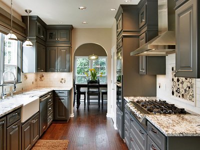 Кухня в частном доме — все особенности дизайна, планировки, оформления, сочетания стиля, фото
